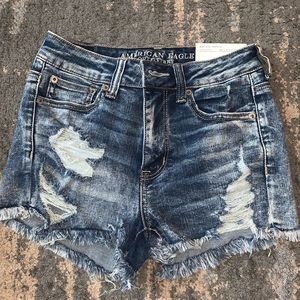 High waisted American eagle shorts